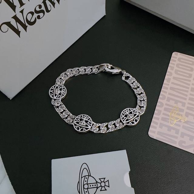 High-Quality Vivienne Westwood Boutique-Grade Craftsmanship Version, Thai Silver