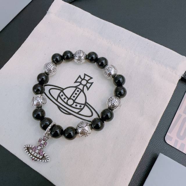 West Empress Boutique Premium Edition Multi-Element Agate Thai Silver Style Brac