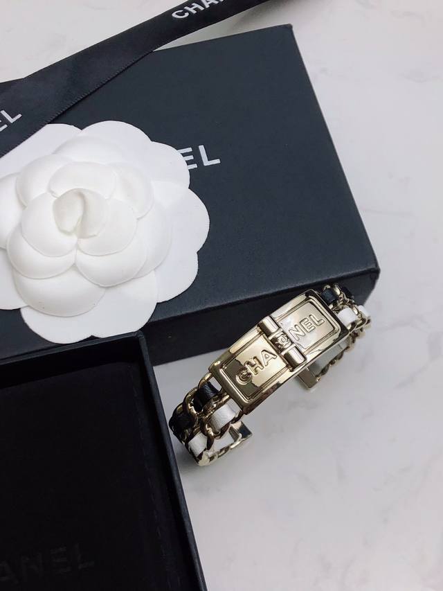 Chanel Fall/Winter New Collection, With The Boutique, Genuine Leather Bracelet,