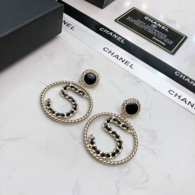 Chanel Earrings Small Chanel 5-Character Earrings Best-Selling Style! Highest Ve
