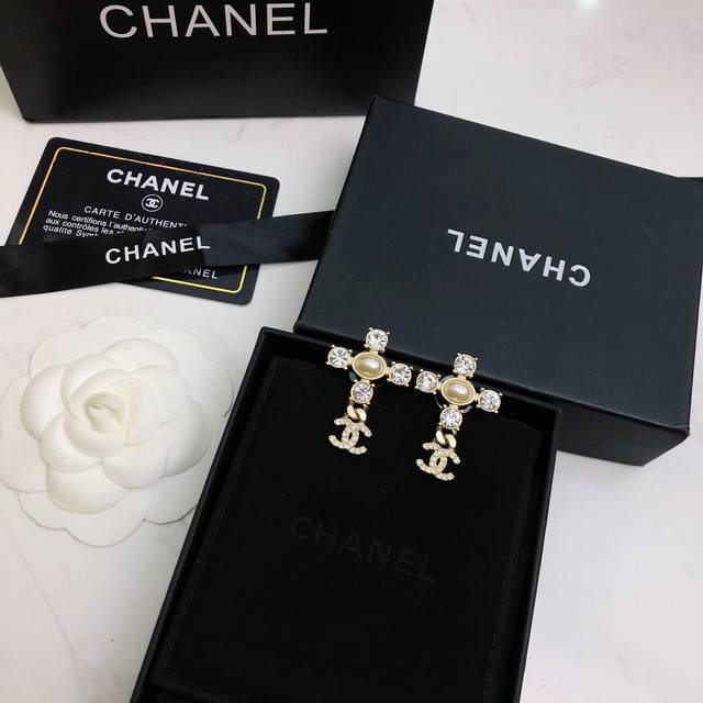 Chanel Classic Best-Selling Design. Chanel Earrings Are A Must-Have For Goddesse