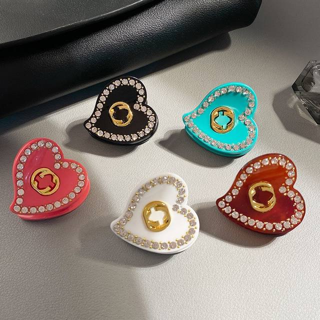New G-Style Letter-Embellished Full-Diamond Bangs Clip, Side Hairpin, Women's Eu
