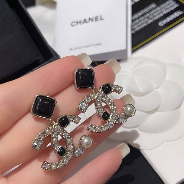 Editor Xed0056 Earring Item Number Xed0610 Earring Chanel 22B Pearl Black Diamon