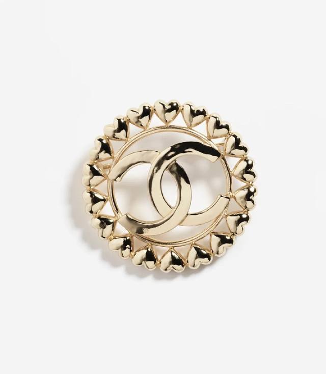 Chanel New Double C Brooch, High-End Quality, Same Material As The Boutique, Gen