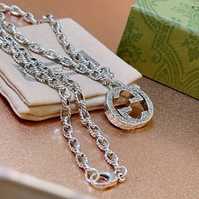 So Stylish! Gucci Necklace Latest Model With Upgraded Chain Quality, Celebrity-I