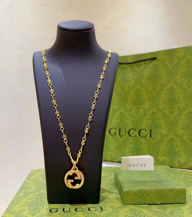 New Arrival: Gucci Necklace Latest Model With Higher-Grade Chain, Celebrity-Insp