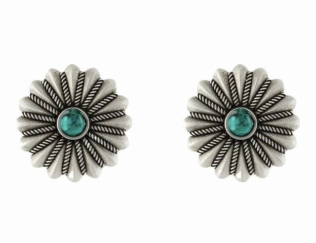 New Arrival: Gucci Interlocking G Logo Turquoise Earrings. Features Enhanced Col