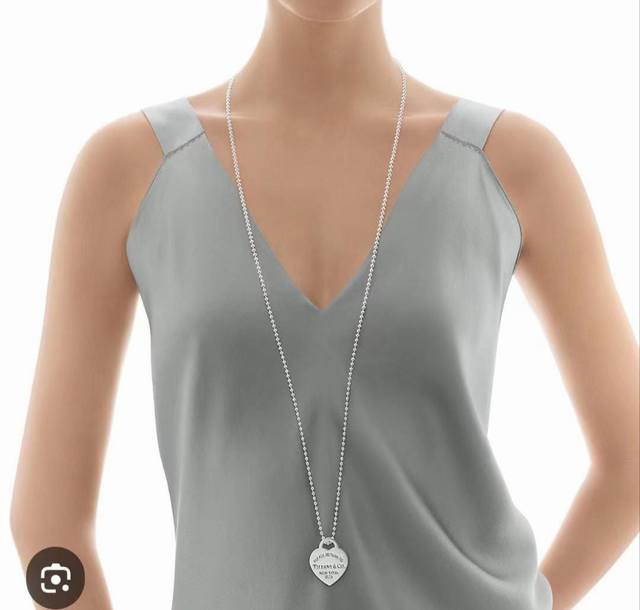 Tiffany Necklace Heart Necklace Sweater Chain Tiffany & Co.'s Heartfelt Creation