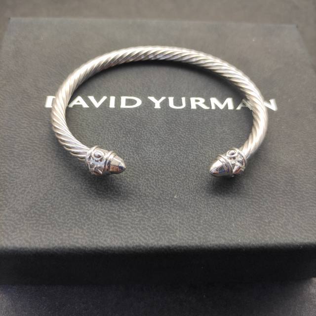New Arrival David Yurman 5Mm Color-Sprayed Gold Bracelet.Recommended For Wrist C