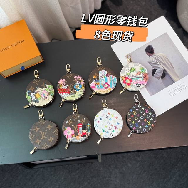 8 Colors In Stock Vivienne Vivi Series Round Wallet
