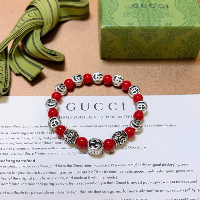 New Arrival Gucci Bracelet Luxury Gucci Bracelet Red Coral Bracelet Crystal Unis