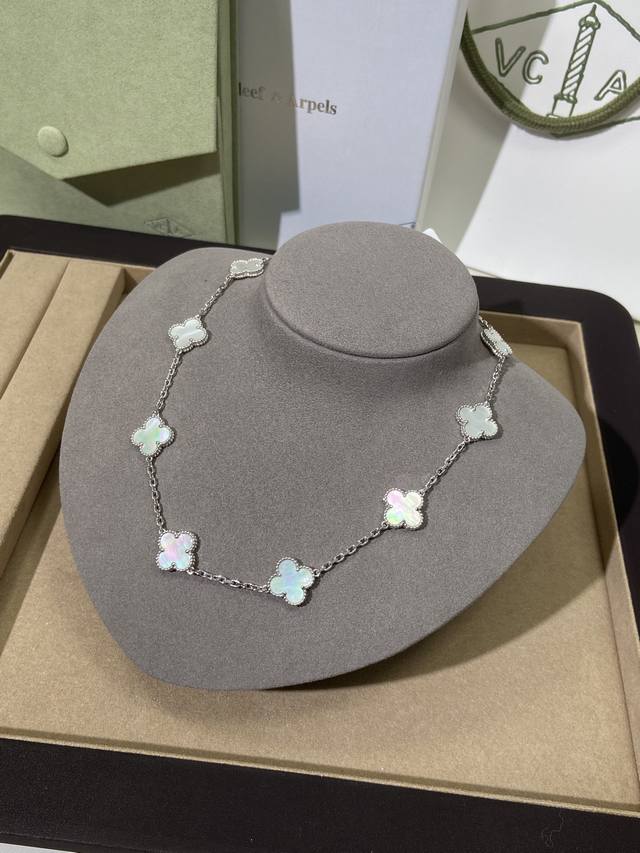 Lucky Bloom, A Galaxy On Your Wrist, Four-Leaf Clover Ten-Flower Necklace, The H