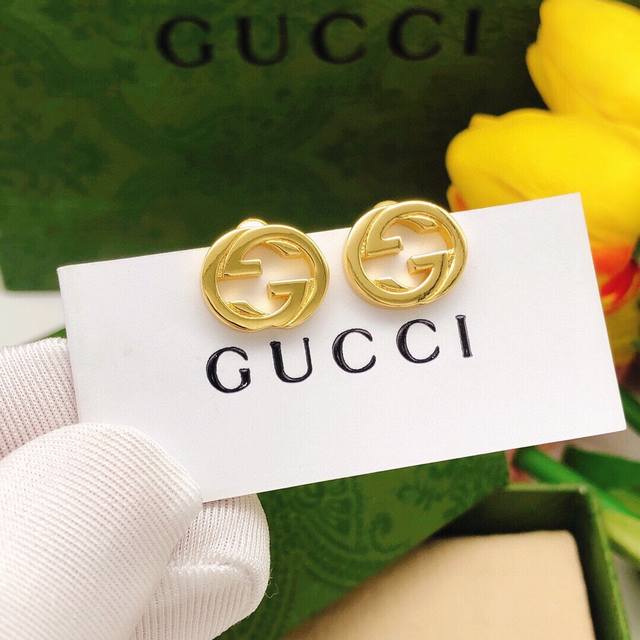 Ged0102 Gucci Mini Smooth Ear Studs