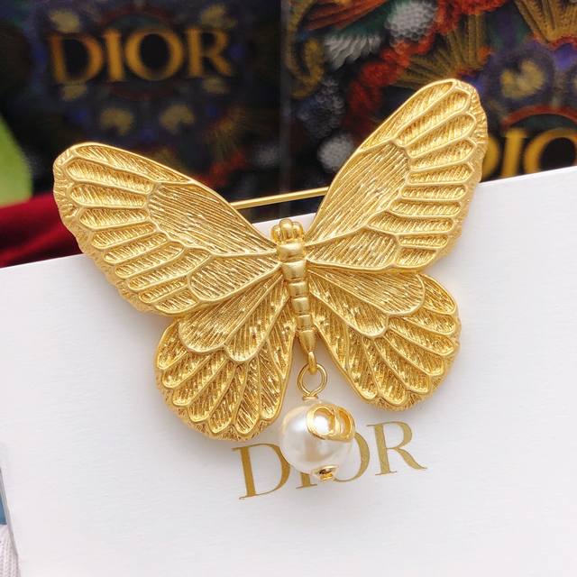 Id Dxz0050 Dio*Latest Butterfly Brooch, Made Of Zp Brass,