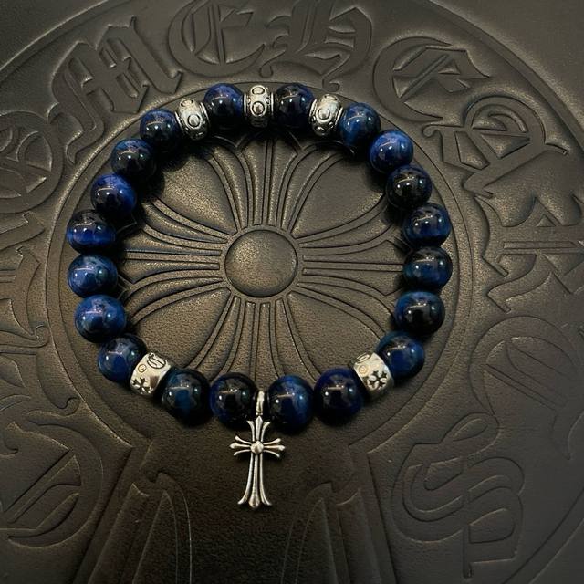 New Arrival: Counter-Quality Chrome Hearts Classic Retro Multi-Element Blue-Gree