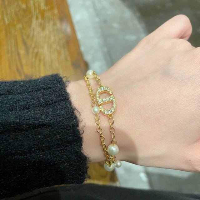 Dior Vintage Bracelet, Identical To The Store Version, Carefully Selected Authen