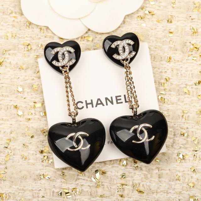 Code Xed0122 Ch*Nel Latest Fringe Heart Design, Consistent Zp Brass Material