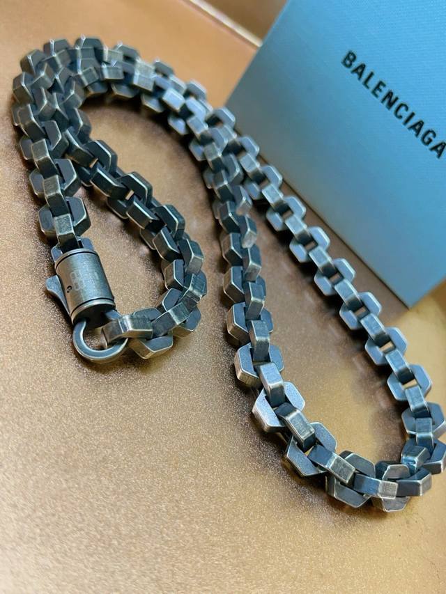 Authentic New Arrival Balenciaga Necklace Balenciaga New Necklace, Identical To