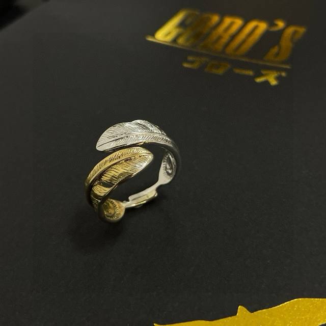 New Arrival Goro's Takahashi Gor Feather Ring, Top-Tier Version. Authentic Exclu