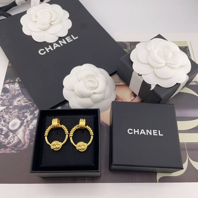 Our Product: Vintage-Style Gold-Plated Hoop Earrings! Item Number Included, Come