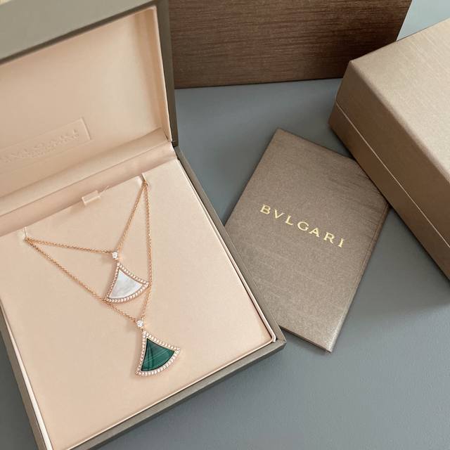 Bulgari 2023 Qixi Festival Special Edition - White Diamond Dress Necklace Divas'