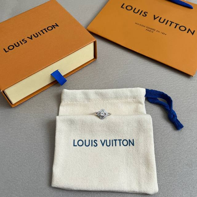 New Authentic Lv Ring. Louis Vuitton Ring Made With The Same Material As The Sto