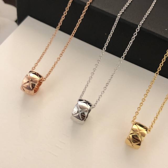 Premium Craftsmanship Version New Chanel Necklace Chanel Coco Crush Series Neckl