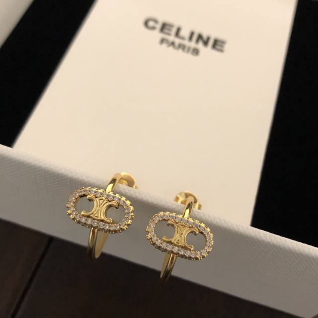 Premium Quality Version: Satin Earrings With Full Diamond Setting, Crafted With