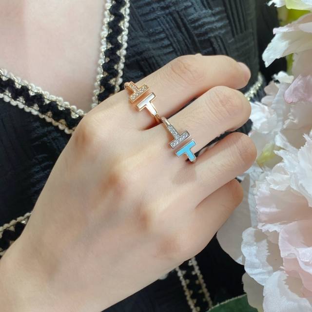 Cnc Hand-Set Diamonds, V-Gold Plating. Size 5678. Tiffany Cnc Hand-Set Diamond D