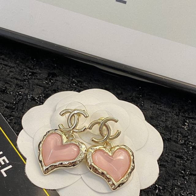 Code E2168 Chanel Earring Bestseller Now Available, In-Store Chan 23 Pink Glass