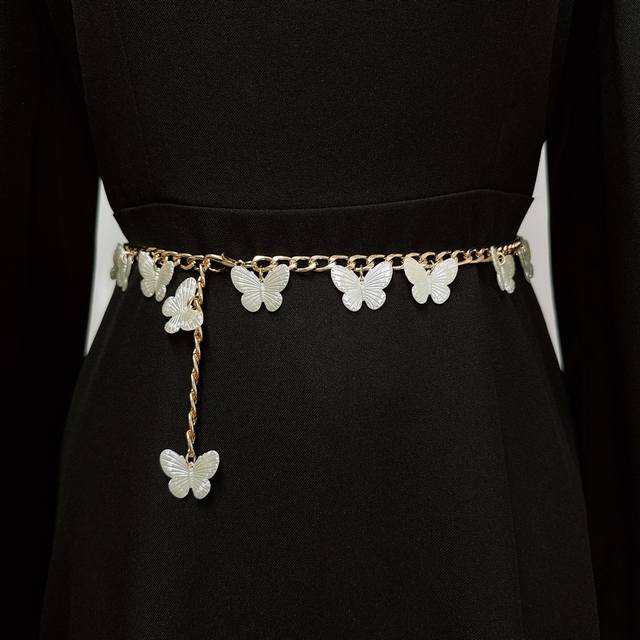 Small Butterfly Pendant Waist Chain