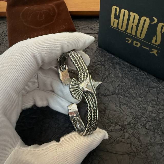 New Arrival Goro's Takahashi Gor Eagle Open Bracelet, Top-Tier Version Authentic
