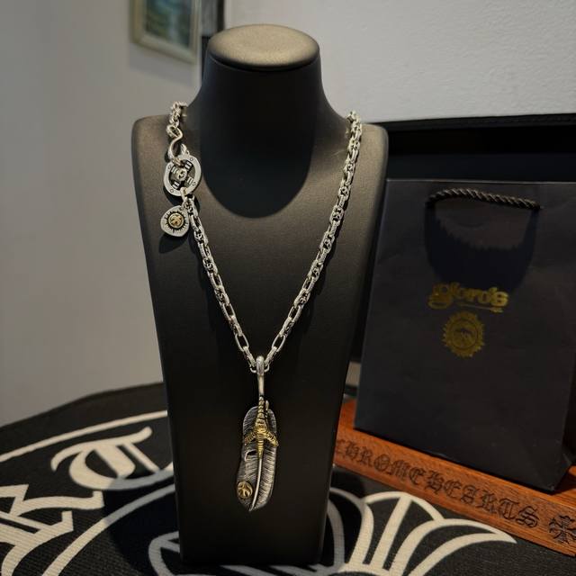 New Arrival Goro's Takahashi Gor Eagle Claw With Feather Pendant, Takahashi Clas