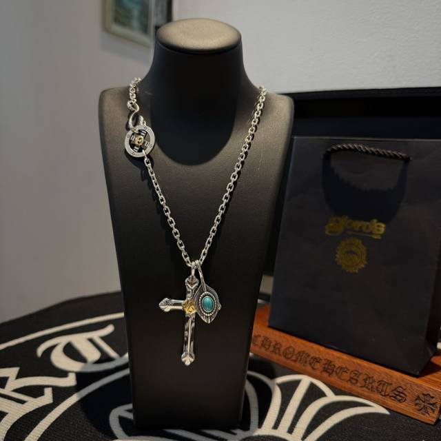 New Arrival Goro's Takahashi Gor Golden Eagle Cross Pendant, Takahashi Classic N