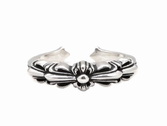 Croce Ultra-New Narrow-Opening Cross Flower Ring