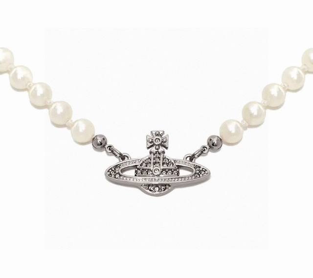 New Arrival: Queen Of The West Relief Pearl Necklace Absolutely Stunning Saturn