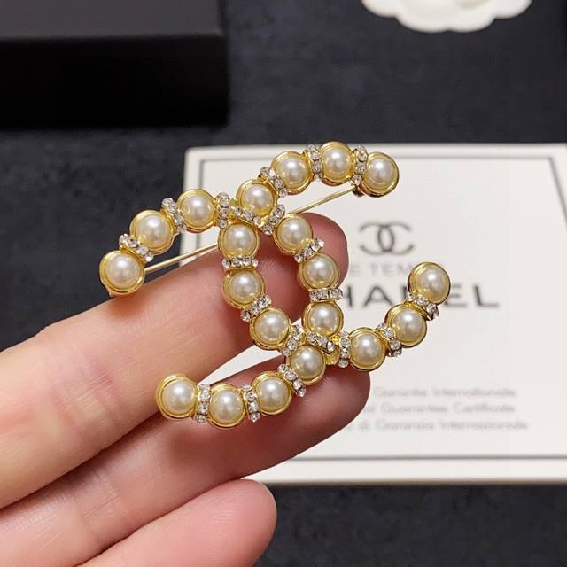 Chanel's New Pearl And Diamond Brooch, Available At Chanel Boutiques, Is The Ult
