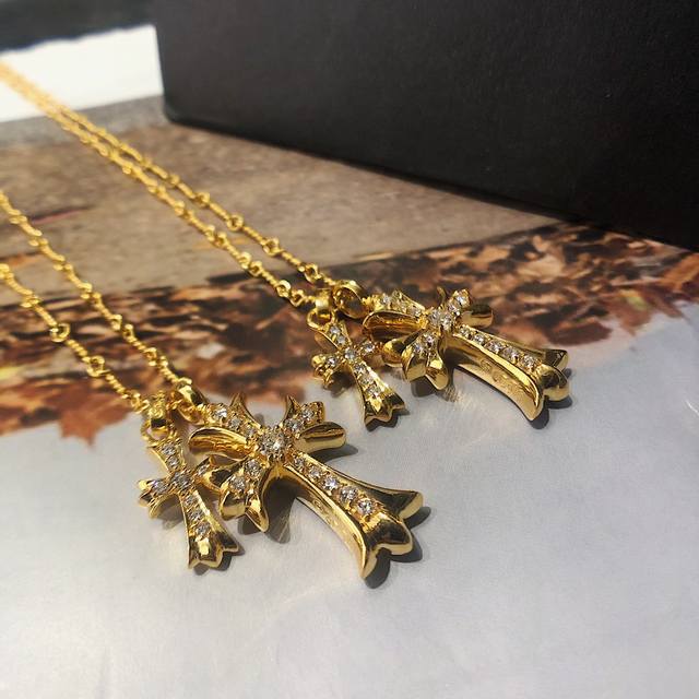 Chrome Hearts Twist Cross The Hottest Necklace