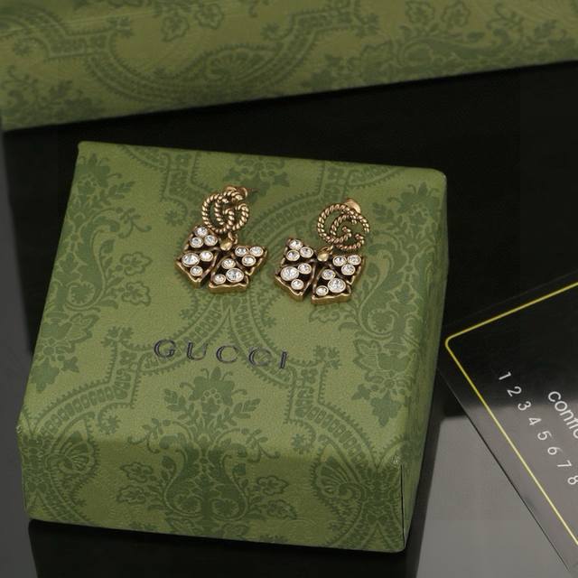 Gucci Double G Butterfly Ear Studs As The Brand's Iconic Element, The Brand's In