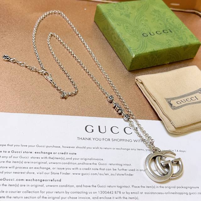 Gucci Necklace Latest Design With Higher Quality Chain, Handcrafted, Celebrity-I