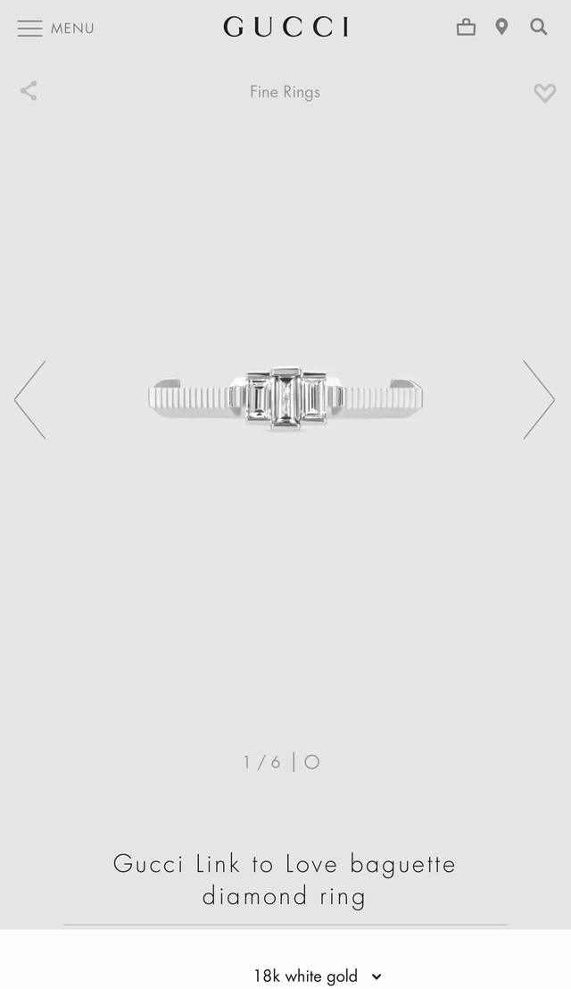 New Gucci Ring, Original 1:1 Custom-Made, Luxurious, Minimalist, And Timeless. S
