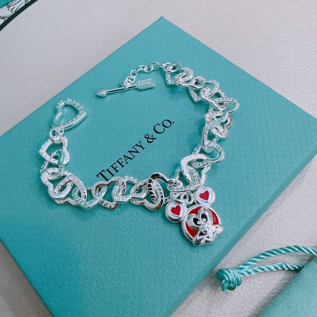 Tiffany & Co. Handmade Silver Bracelet, Store-Quality Craftsmanship, Celebrity-I