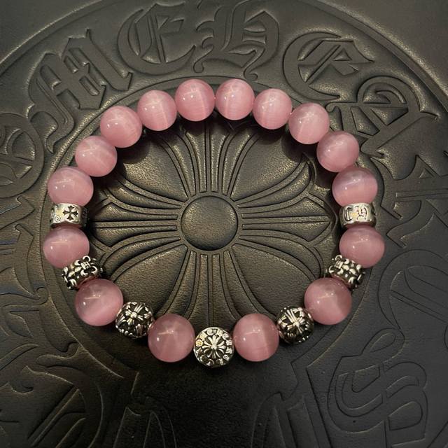 New Arrival, Counter Quality Chrome Hearts Classic Retro Multi-Element Pink Cat'