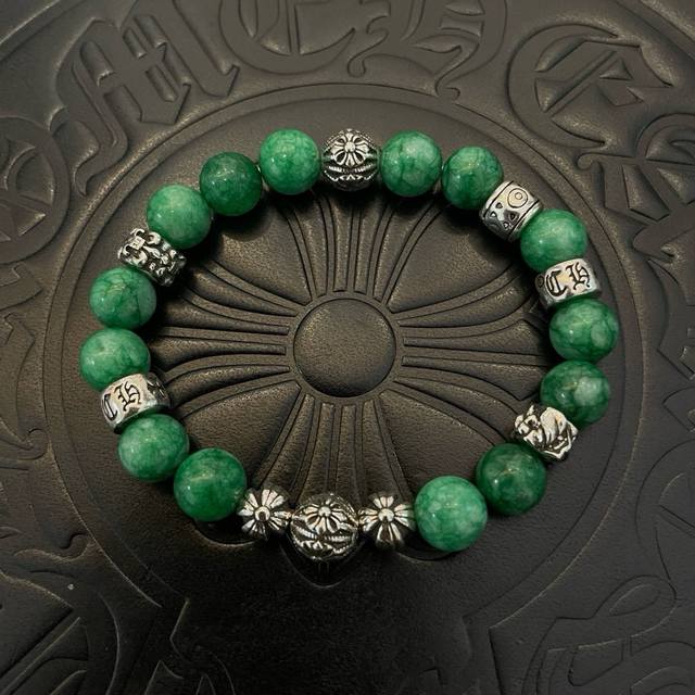 New Arrival, Boutique Quality Chrome Hearts Skull Head Bracelet, Classic Retro M