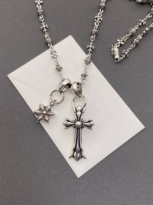 Kro Xin Cross Hexagram Necklace A Must-Have For Cool Girls.