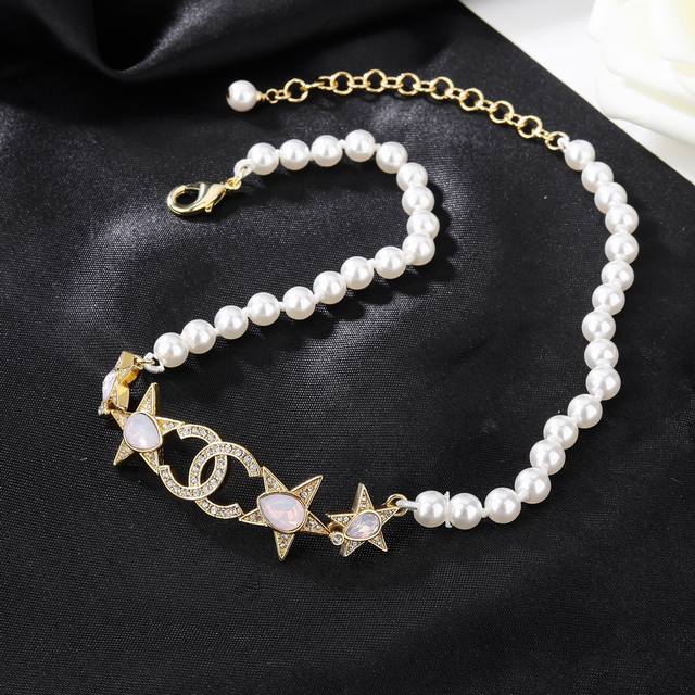 Chanel New Necklace Synchronized With The Official Store Double C Necklace Exqui