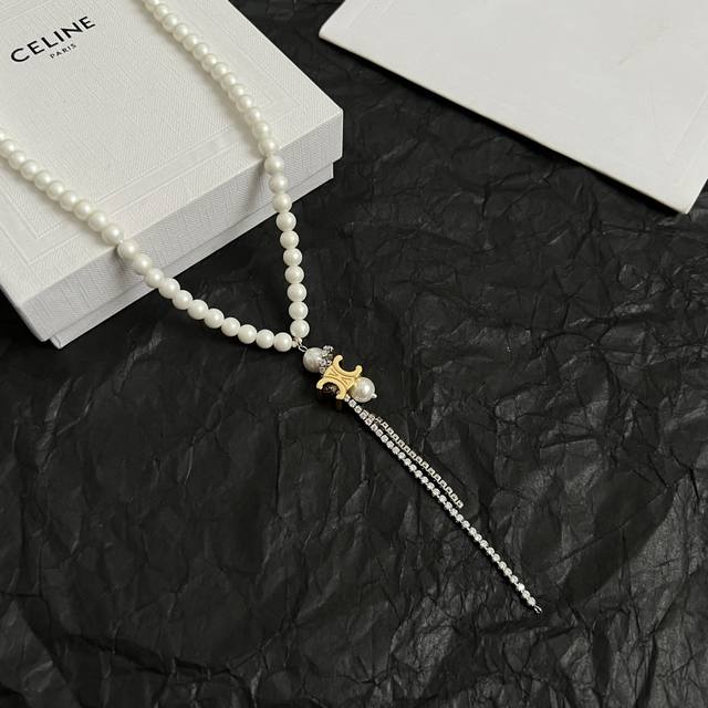 Celine Celine Necklace Has Always Been A Benchmark In The Minimalist Fashion Wor