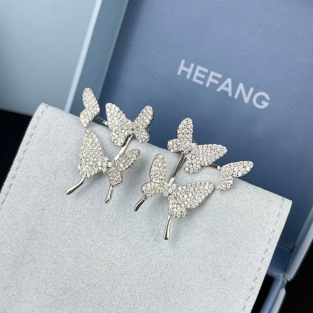 New Arrival Hefang Butterfly Dream Ear Studs.