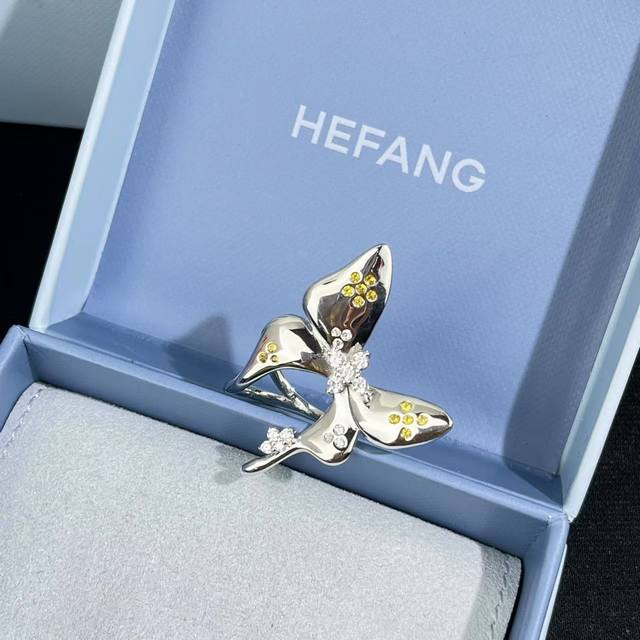New Arrival Hefang Swallowtail Butterfly Ring.
