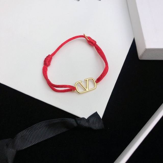Valentino V-Logo Metal Long Red Ribbon. The Girl Who Used To Sneak Into Her Moth
